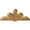Ekena Millwork Kennewick Rough Sawn Timber Gable Bracket, Western Red Cedar, 48"W x 22"H x 4"D x 6"F, 11/12 Pitch GBW048X22X0406KEN00RWR - alternate 5